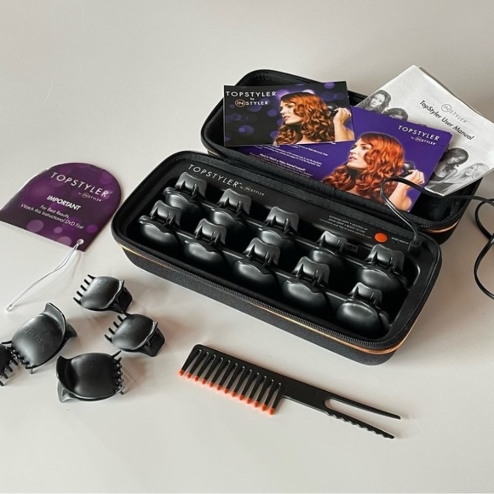 TOPSTYLER Instyler Ceramic Curler Kit